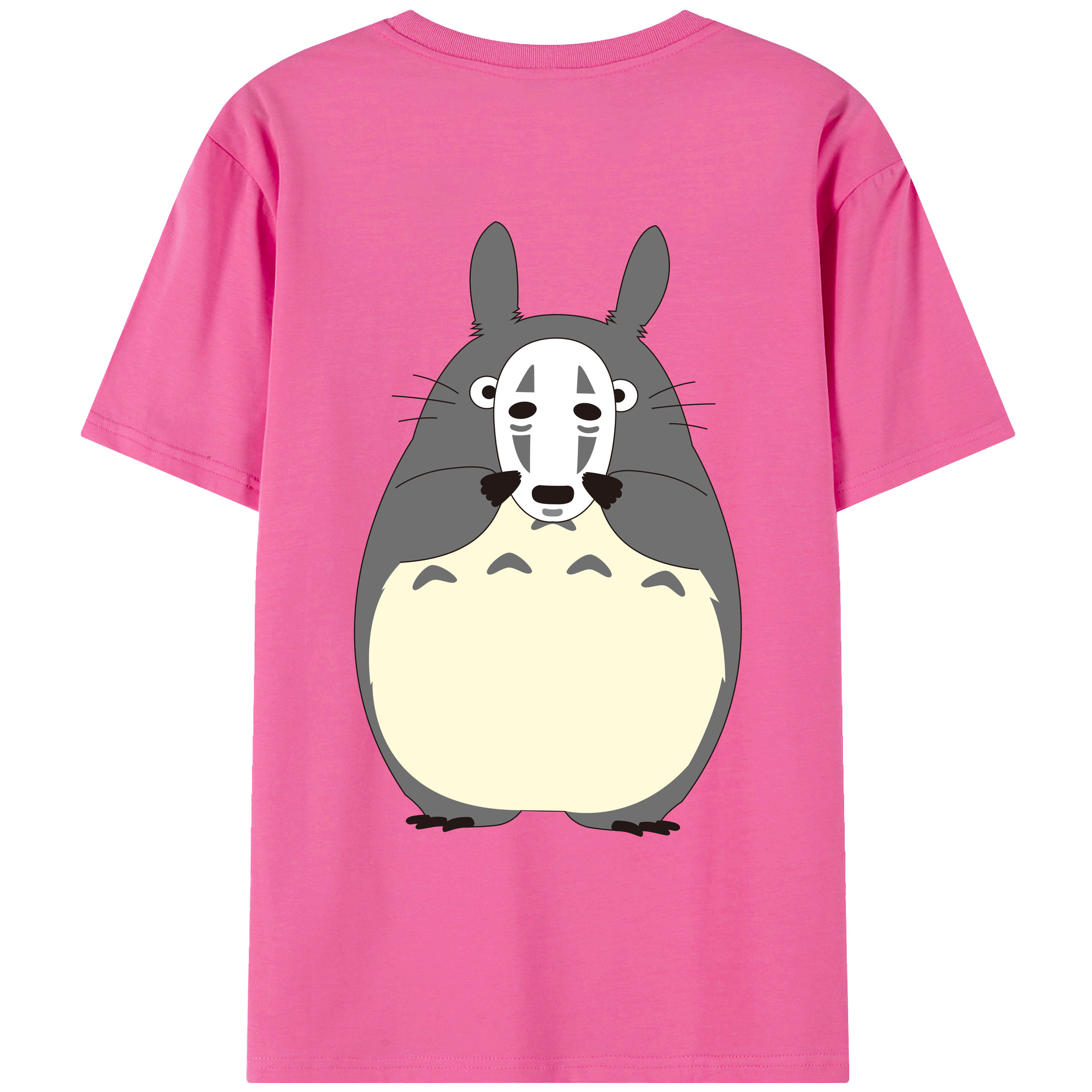 （画像用） となりのトトロ 草壁メイ 草壁サツキ My Neighbor Totoro Satsuki Kusakabe Mei Kusakabe レディース半袖Tシャツ(バックプリント)